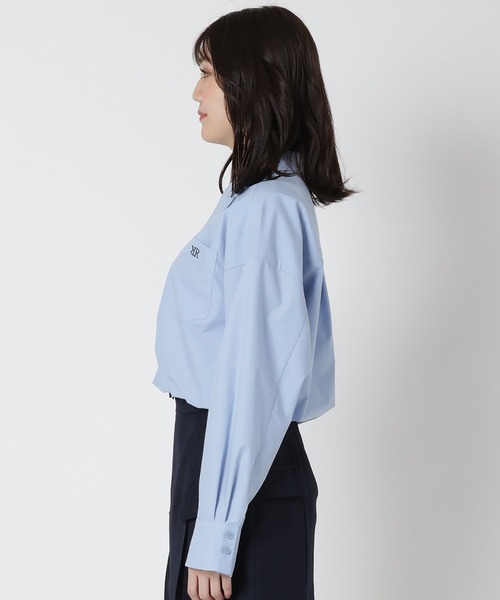 REDYAZEL(レディアゼル)の「ジップ刺繍シャツ(シャツ/ブラウス・レディース・ブルー/ネイビー/オフホワイト・FREE)」の17枚目の写真