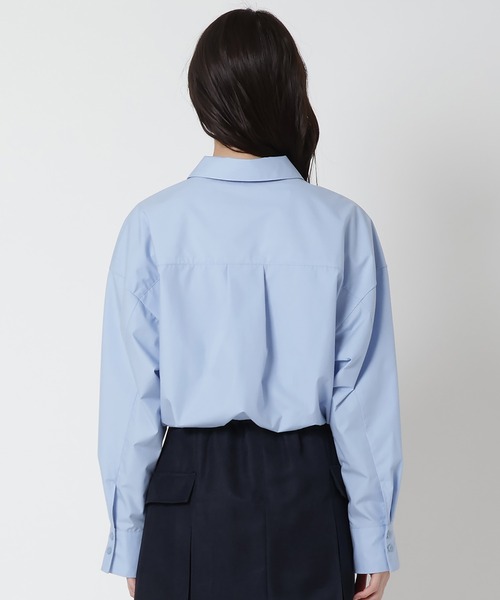 REDYAZEL(レディアゼル)の「ジップ刺繍シャツ(シャツ/ブラウス・レディース・ブルー/ネイビー/オフホワイト・FREE)」の12枚目の写真