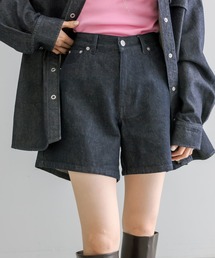 mystic | 【2サイズ展開】デニムショートパンツ(デニムパンツ)