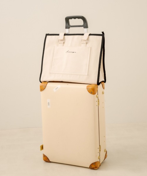 OLIVE des OLIVE（オリーブデオリーブ）の「Aimerianejoieキャリーオントート　1041200060（トートバッグ・レディース・スミクロ/ラベンダー/ピンク/ブラック/サックスブルー/ライトブラウン・FREE）」の20枚目の写真