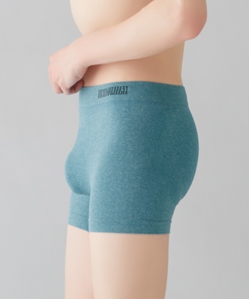 BODY WILD（ボディーワイルド）の「BODY WILD/ボディワイルド ボクサーパンツ 3D-BOXER 杢調（ボクサーパンツ・メンズ・ブラック系その他/オレンジ系その他/ブルー系その他3/ブルーグリーン/パープル・MEDIUM/LARGE/X-LARGE）」の8枚目の写真