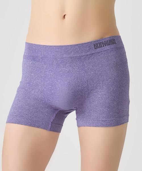 BODY WILD（ボディーワイルド）の「BODY WILD/ボディワイルド ボクサーパンツ 3D-BOXER 杢調（ボクサーパンツ・メンズ・ブラック系その他/オレンジ系その他/ブルー系その他3/ブルーグリーン/パープル・MEDIUM/LARGE/X-LARGE）」の17枚目の写真