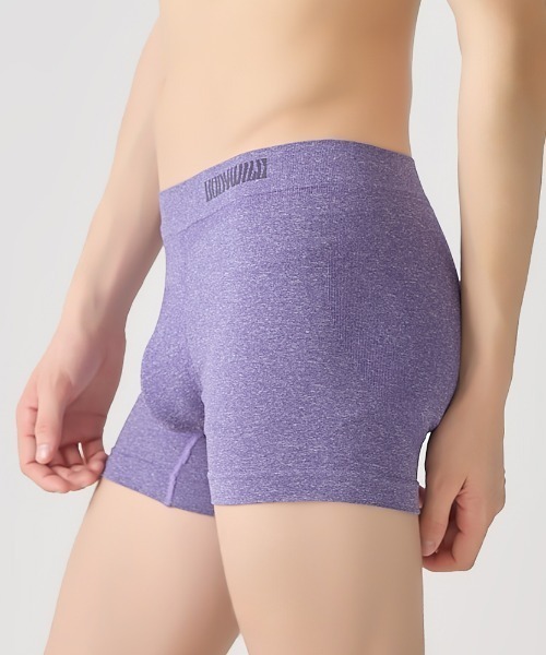 BODY WILD（ボディーワイルド）の「BODY WILD/ボディワイルド ボクサーパンツ 3D-BOXER 杢調（ボクサーパンツ・メンズ・ブラック系その他/オレンジ系その他/ブルー系その他3/ブルーグリーン/パープル・MEDIUM/LARGE/X-LARGE）」の18枚目の写真