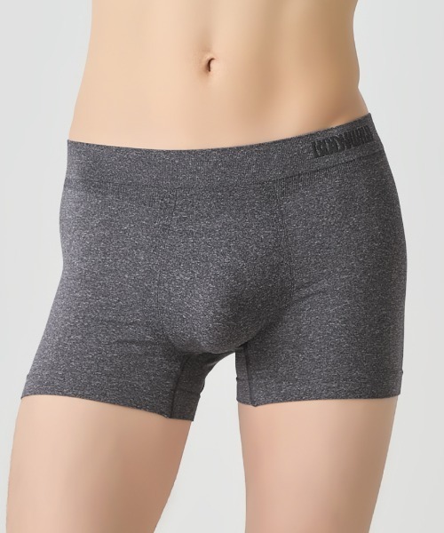 BODY WILD（ボディーワイルド）の「BODY WILD/ボディワイルド ボクサーパンツ 3D-BOXER 杢調（ボクサーパンツ・メンズ・ブラック系その他/オレンジ系その他/ブルー系その他3/ブルーグリーン/パープル・MEDIUM/LARGE/X-LARGE）」の12枚目の写真