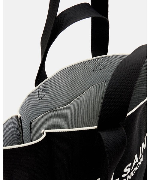 ALLSAINTS（オールセインツ）の「IZZY LOGO PRINT KNITTED TOTE BAG