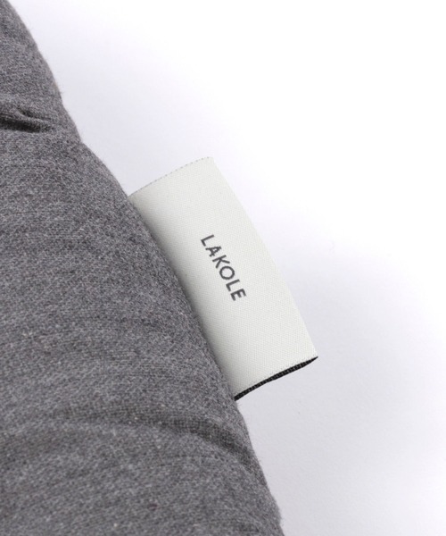 LAKOLE（ラコレ）の「大きなシートクッション / 102560（クッション/クッションカバー・レディース・アイボリー/グリーン/ブラック/グレー・FREE）」の7枚目の写真