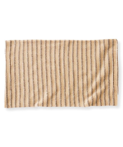 吸水消臭のびのびパイルピローカバー〈マルチボーダー〉（寝具 