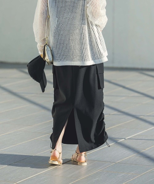 anana（アナナ）の「Sドロストカーゴタイトスカート（スカート）」 - WEAR