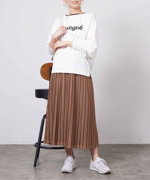 Chez toi(シェトワ)の「ロゴニットプルオーバー(ニット/セーター・レディース・イエロー/グリーン/オフホワイト/ブラック・FREE)」の16枚目の写真