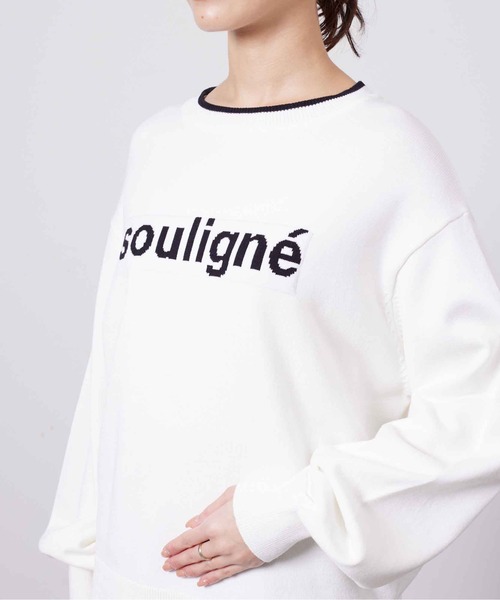 Chez toi(シェトワ)の「ロゴニットプルオーバー(ニット/セーター・レディース・イエロー/グリーン/オフホワイト/ブラック・FREE)」の19枚目の写真