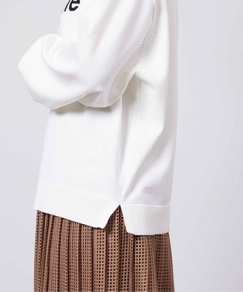 Chez toi(シェトワ)の「ロゴニットプルオーバー(ニット/セーター・レディース・イエロー/グリーン/オフホワイト/ブラック・FREE)」の20枚目の写真