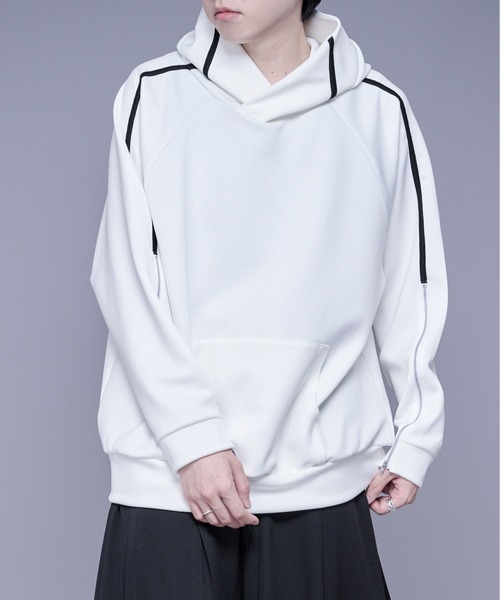 ナルバリッチ　フーディー　フリーサイズ NAUTICA/Bleach Washed Hidden Logo Sweat Zip Hoodie｜Daytona