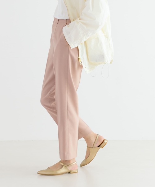 URBAN RESEARCH（アーバンリサーチ）の「ストレッチコンパクトストレートパンツ（その他パンツ・レディース・ピンク/ブラック/オフホワイト・36/34/38）」の5枚目の写真