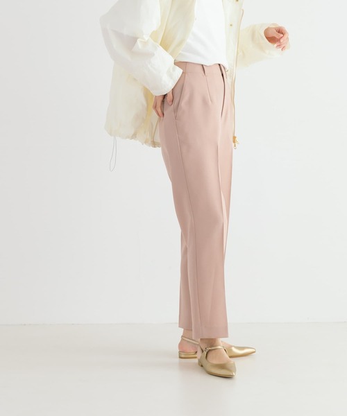 URBAN RESEARCH（アーバンリサーチ）の「ストレッチコンパクトストレートパンツ（その他パンツ・レディース・ピンク/ブラック/オフホワイト・36/34/38）」の19枚目の写真