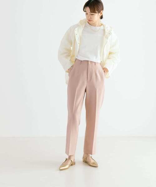 URBAN RESEARCH（アーバンリサーチ）の「ストレッチコンパクトストレートパンツ（その他パンツ・レディース・ピンク/ブラック/オフホワイト・36/34/38）」の21枚目の写真