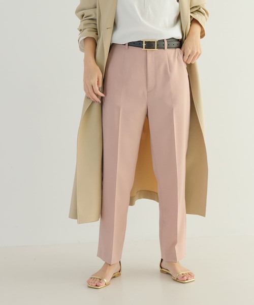 URBAN RESEARCH（アーバンリサーチ）の「ストレッチコンパクトストレートパンツ（その他パンツ・レディース・ピンク/ブラック/オフホワイト・36/34/38）」の10枚目の写真