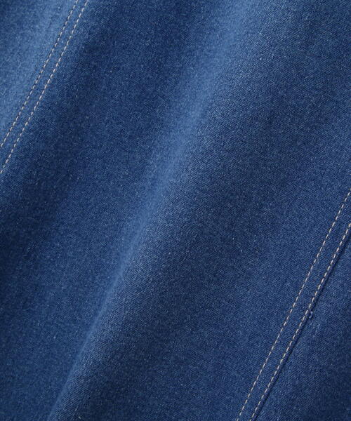 FREE'S MART（フリーズマート）の「ライトオンスデニムマーメイドキャミワンピース（ワンピース・レディース・ワンウォッシュ/ライトインディゴブルー・MEDIUM/SMALL）」の9枚目の写真