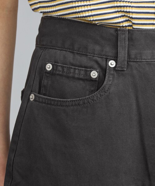 coen（コーエン）の「コットンツイルフレアスカート（スカート・レディース・ベージュ/ダークグレー/オフホワイト・L/M）」の22枚目の写真