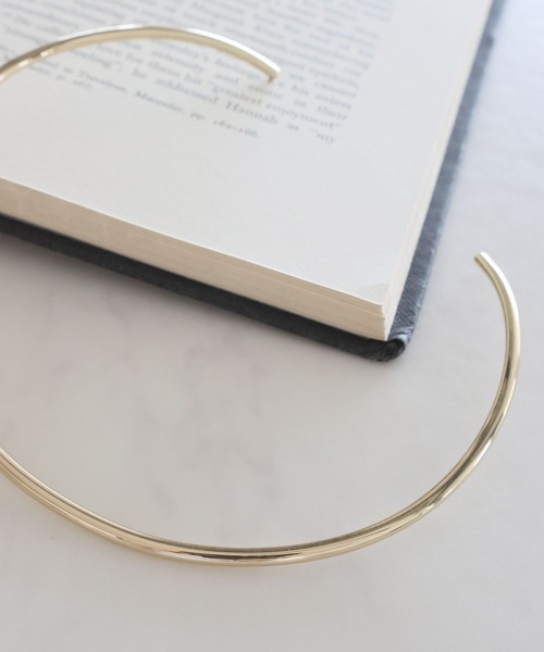 LEPSIM(レプシィム)の「メタルチョーカー 110332(ネックレス・レディース・シルバー/ゴールド・ONE SIZE)」の2枚目の写真