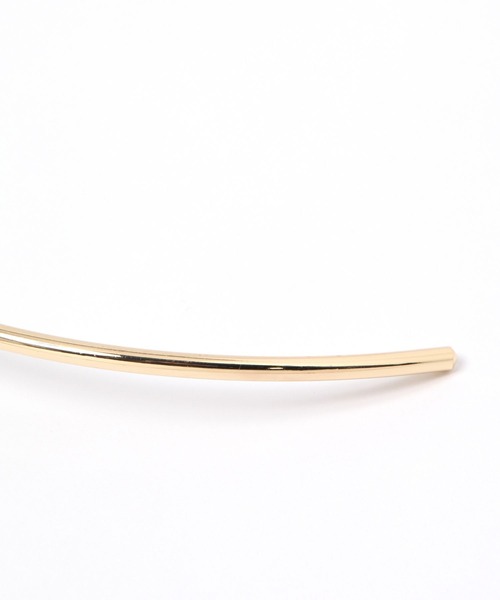 LEPSIM(レプシィム)の「メタルチョーカー 110332(ネックレス・レディース・シルバー/ゴールド・ONE SIZE)」の6枚目の写真