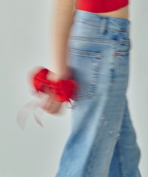 GOLDY（ゴールディ）の「【GOLDY】リボン ハング ビッグ シュシュ 6240201（シュシュ・レディース・クリーム/ブラック/ピンク/レッド・FREE）」の21枚目の写真