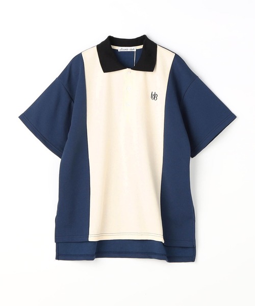 超希少◎】VTWELVE ポロシャツ ビックロゴ バイカラー 美品 完売