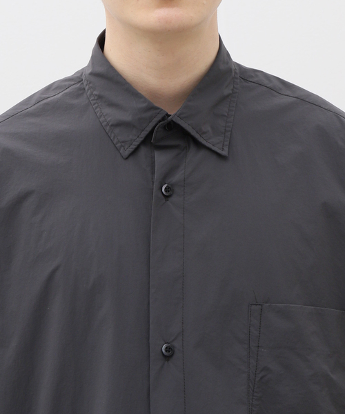 B.C STOCK（ベーセーストック）の「OLIVEDRAB オーバーシャツ（シャツ/ブラウス・メンズ・ブラック系その他/グレー・LARGE/MEDIUM）」の7枚目の写真