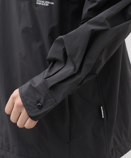 B.C STOCK（ベーセーストック）の「OLIVEDRAB オーバーシャツ（シャツ/ブラウス・メンズ・ブラック系その他/グレー・LARGE/MEDIUM）」の10枚目の写真