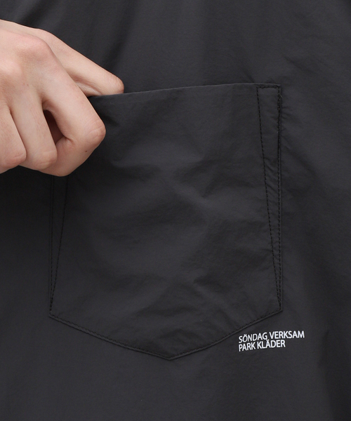 B.C STOCK（ベーセーストック）の「OLIVEDRAB オーバーシャツ（シャツ/ブラウス・メンズ・ブラック系その他/グレー・LARGE/MEDIUM）」の12枚目の写真