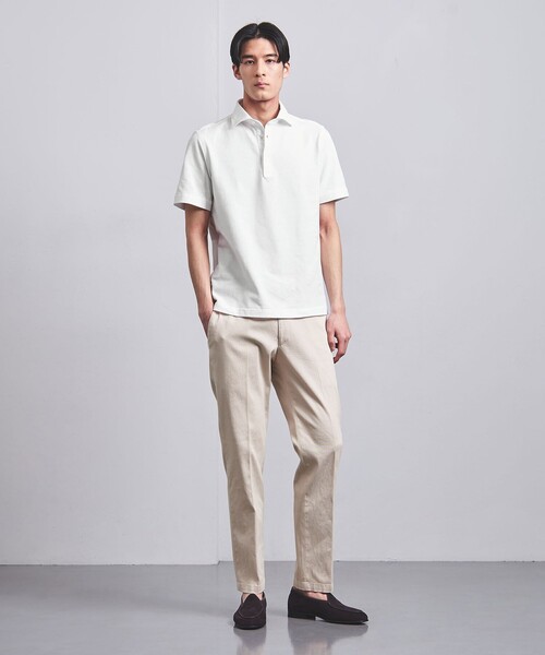 GUY ROVER(ギローバー)の「【別注】<GUY ROVER> カノコ ポロシャツ(ポロシャツ・メンズ・ライトブルー/オレンジ/ホワイト/モカ/ネイビー・L/XL/M/S)」の6枚目の写真