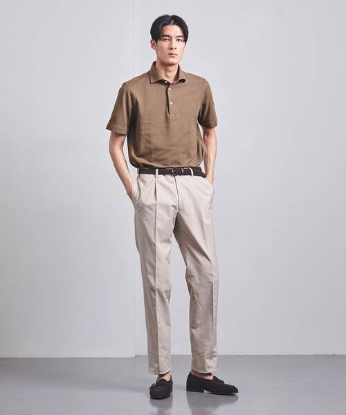 GUY ROVER(ギローバー)の「【別注】<GUY ROVER> カノコ ポロシャツ(ポロシャツ・メンズ・ライトブルー/オレンジ/ホワイト/モカ/ネイビー・L/XL/M/S)」の7枚目の写真