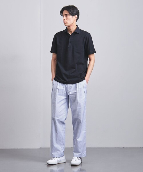 GUY ROVER(ギローバー)の「【別注】<GUY ROVER> カノコ ポロシャツ(ポロシャツ・メンズ・ライトブルー/オレンジ/ホワイト/モカ/ネイビー・L/XL/M/S)」の10枚目の写真