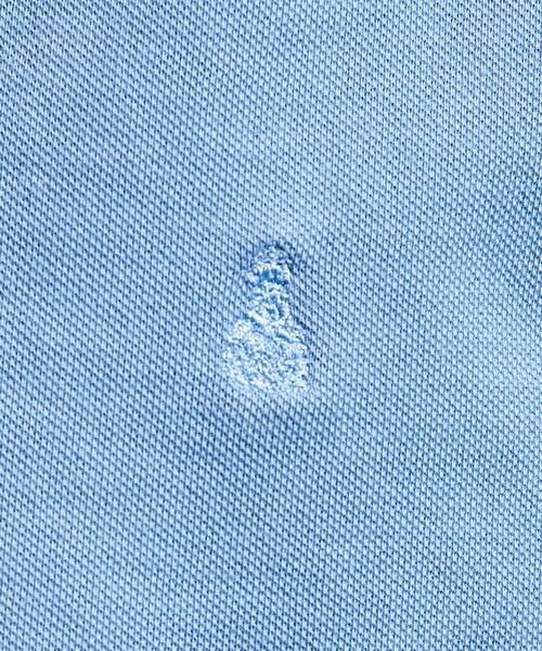 GUY ROVER(ギローバー)の「【別注】<GUY ROVER> カノコ ポロシャツ(ポロシャツ・メンズ・ライトブルー/オレンジ/ホワイト/モカ/ネイビー・L/XL/M/S)」の19枚目の写真