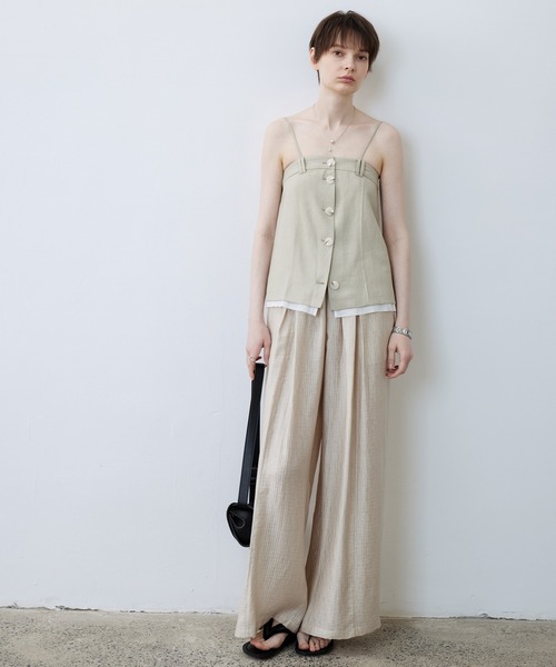 tageechita(タジチタ)の「【tageechita】ワッシャーイージーパンツ(その他パンツ・レディース・ベージュ/モカ・S/M/L)」の19枚目の写真