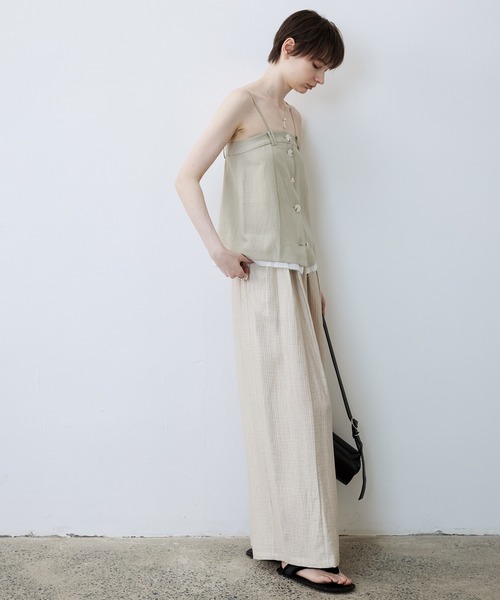 tageechita(タジチタ)の「【tageechita】ワッシャーイージーパンツ(その他パンツ・レディース・ベージュ/モカ・S/M/L)」の18枚目の写真