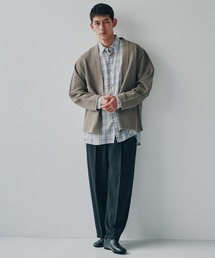 NANO universe | 「大人のワイドパンツ」ハイツイストワイドスラックス(スラックス)