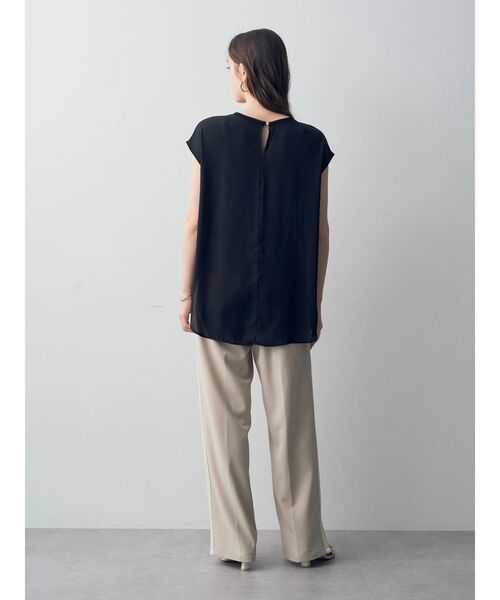 YECCA VECCA(イェッカヴェッカ)の「サイドラインストレートパンツ(その他パンツ・レディース・モカ/ベージュ・M/S)」の5枚目の写真
