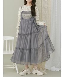 merry jenny | ドロストチュールキャミワンピース(ワンピース)