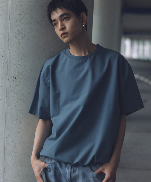 JOURNAL STANDARD(ジャーナルスタンダード)の「COOL DOTS / クールドッツ スピンドルTシャツ(Tシャツ/カットソー・メンズ・オートミール/サックスブルー/オリーブ/ブラック・LARGE/MEDIUM/SMALL)」の4枚目の写真