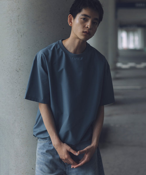 JOURNAL STANDARD(ジャーナルスタンダード)の「COOL DOTS / クールドッツ スピンドルTシャツ(Tシャツ/カットソー・メンズ・オートミール/サックスブルー/オリーブ/ブラック・LARGE/MEDIUM/SMALL)」の5枚目の写真