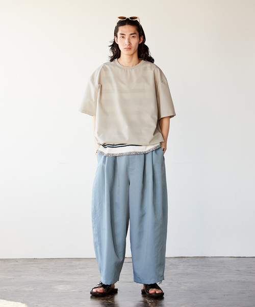 JOURNAL STANDARD(ジャーナルスタンダード)の「COOL DOTS / クールドッツ スピンドルTシャツ(Tシャツ/カットソー・メンズ・オートミール/サックスブルー/オリーブ/ブラック・LARGE/MEDIUM/SMALL)」の20枚目の写真