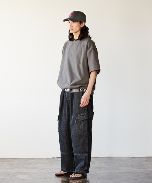 JOURNAL STANDARD(ジャーナルスタンダード)の「COOL DOTS / クールドッツ スピンドルTシャツ(Tシャツ/カットソー・メンズ・オートミール/サックスブルー/オリーブ/ブラック・LARGE/MEDIUM/SMALL)」の16枚目の写真