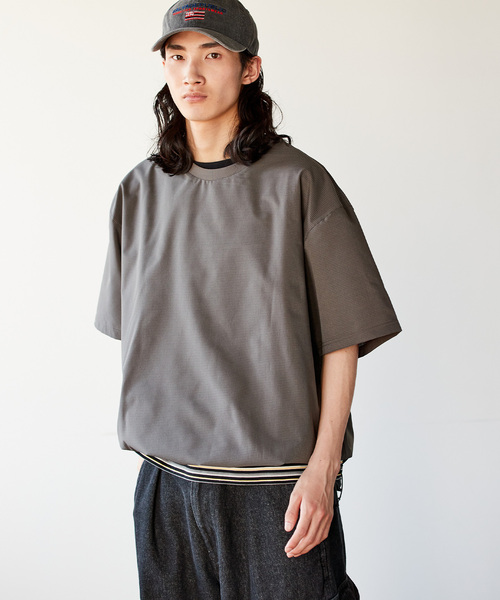 JOURNAL STANDARD(ジャーナルスタンダード)の「COOL DOTS / クールドッツ スピンドルTシャツ(Tシャツ/カットソー・メンズ・オートミール/サックスブルー/オリーブ/ブラック・LARGE/MEDIUM/SMALL)」の18枚目の写真