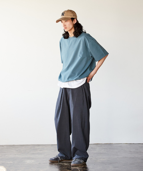 JOURNAL STANDARD(ジャーナルスタンダード)の「COOL DOTS / クールドッツ スピンドルTシャツ(Tシャツ/カットソー・メンズ・オートミール/サックスブルー/オリーブ/ブラック・LARGE/MEDIUM/SMALL)」の10枚目の写真
