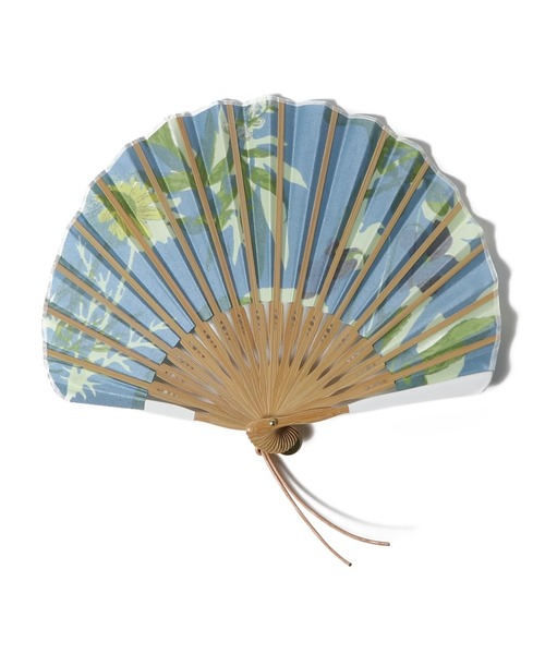 manipuri（マニプリ）の「MANIPURI / プリント扇子（扇子/うちわ・レディース・コバルトブルー・FREE）」の6枚目の写真