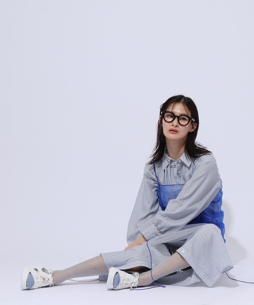 ENIM BY VICKY(エニムバイビッキー)の「メッシュスポーツ厚底サンダル(サンダル・レディース・ホワイト/ブラック・S/LL/L/M)」の12枚目の写真