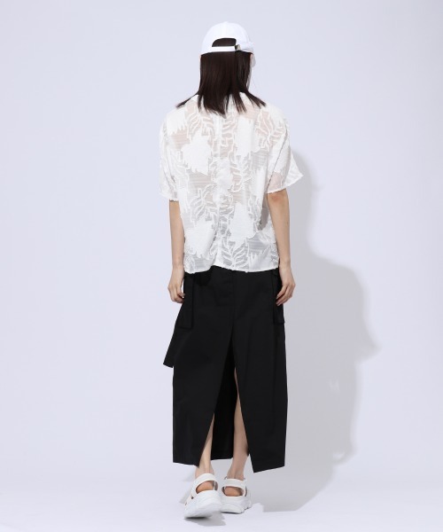 ENIM BY VICKY(エニムバイビッキー)の「メッシュスポーツ厚底サンダル(サンダル・レディース・ホワイト/ブラック・S/LL/L/M)」の9枚目の写真