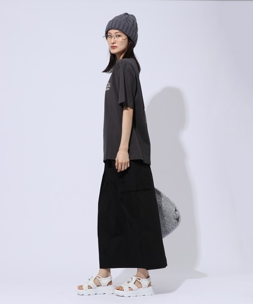 ENIM BY VICKY(エニムバイビッキー)の「メッシュスポーツ厚底サンダル(サンダル・レディース・ホワイト/ブラック・S/LL/L/M)」の11枚目の写真
