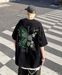 MGV | Street Butterfly Back Print T-shirt(Tシャツ/カットソー)