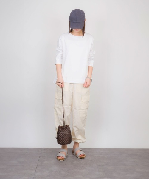 Dragon Diffusion（ドラゴンディフュージョン）の「【DRAGON DIFFUSION/ドラゴンディフュージョン】メッシュ レザー 巾着バッグ ショルダーバッグ（ショルダーバッグ・レディース・ホワイト/ダークグリーン/ダークブラウン/ブラウン/ベージュ/ブラック/カーキ・FREE）」の17枚目の写真